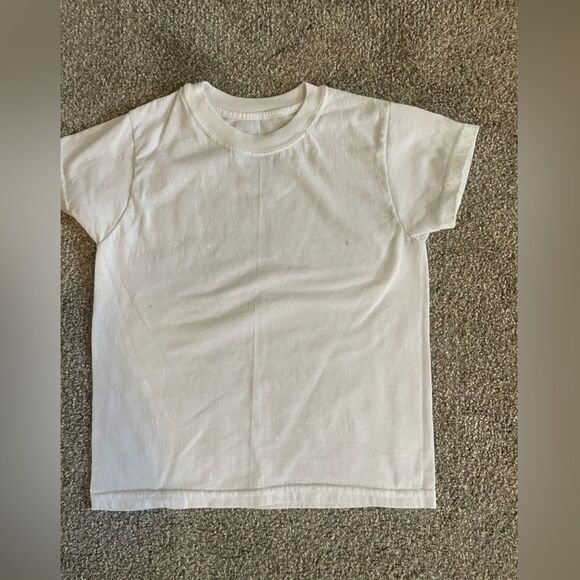 ((2 PIECE)) BOYS TEE BUNDLE CREWCUTS TEA NIKE HANES  SIZE S COTTON BLEND - Picture 3 of 4